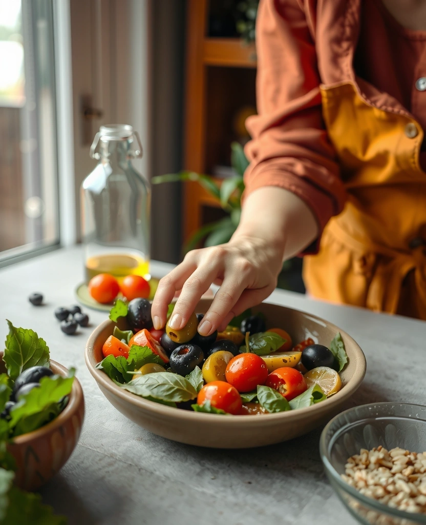 Mediterane Vorbereitung